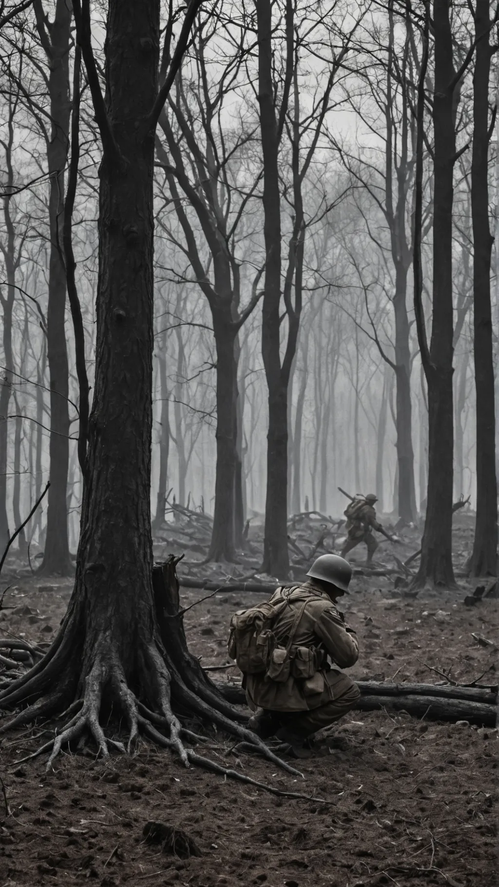 ai character: The last stand background