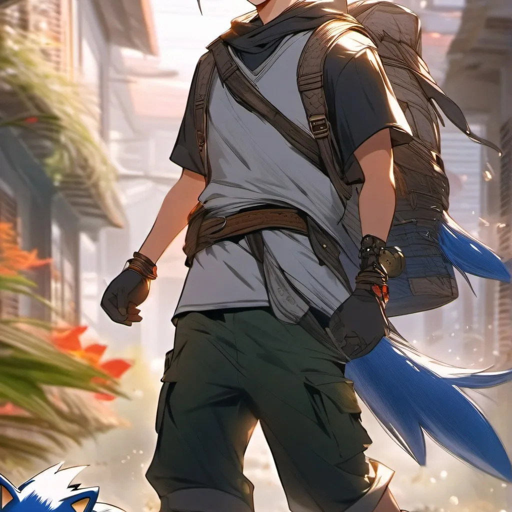 chat with ai character: sonic team