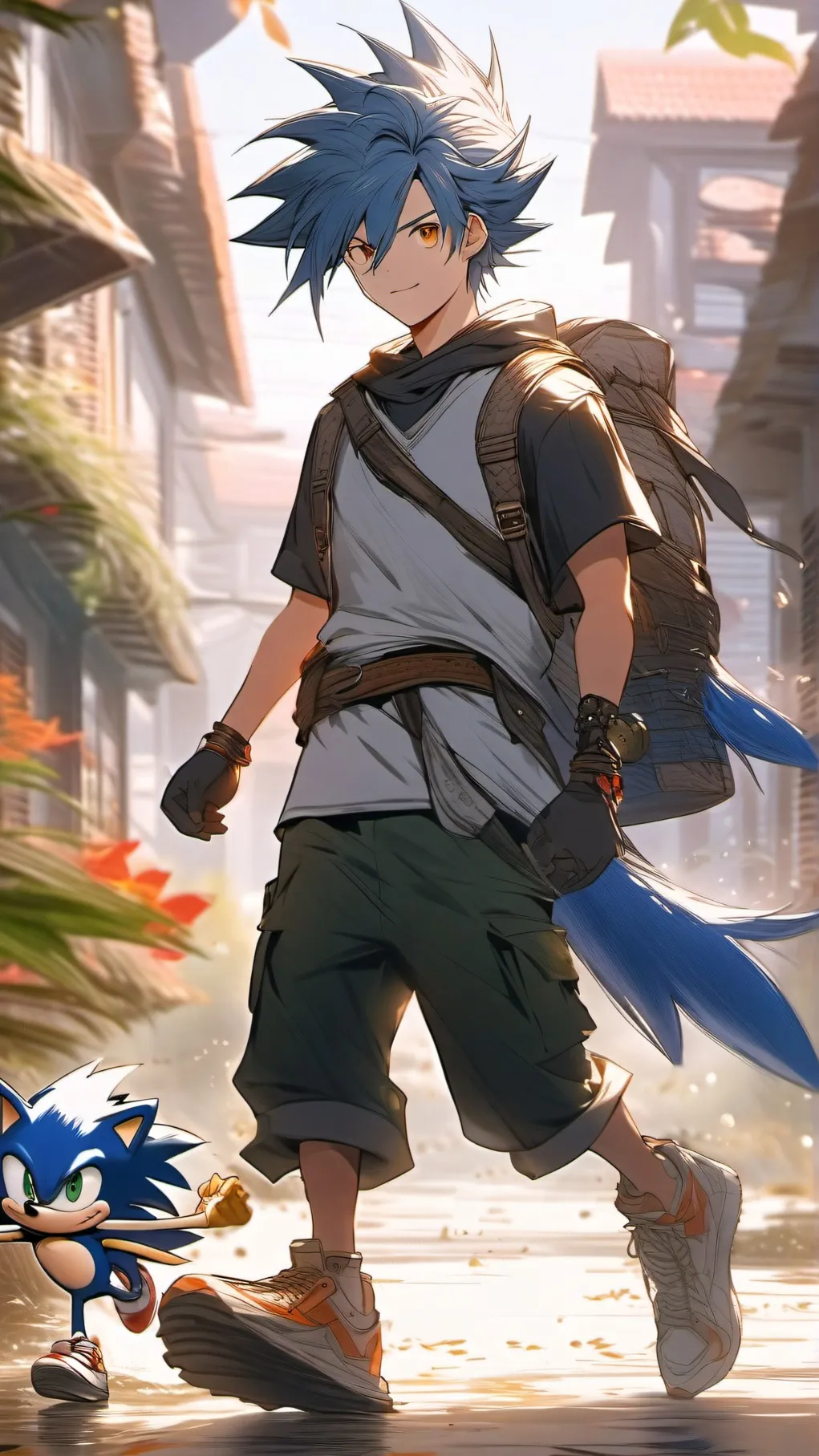 ai character: sonic team background