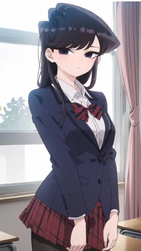 ai character: Komi  (ANIME) background