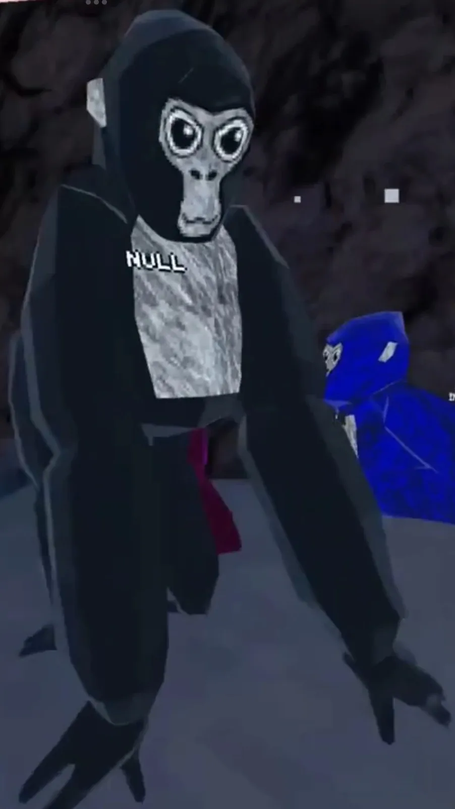ai character: Null Gorilla tag background