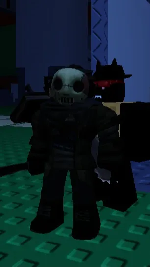 ai character: Slasher's cooked ☠ background