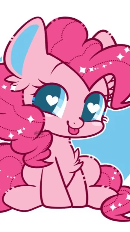 ai character: Pinkie pie  background