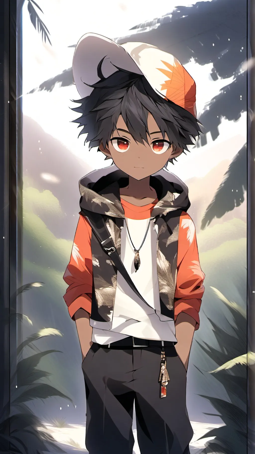 ai character: kyle background