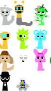 ai character: Sprunki background