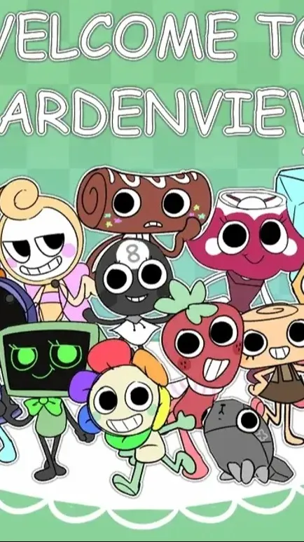 ai character: Dw loves you! background