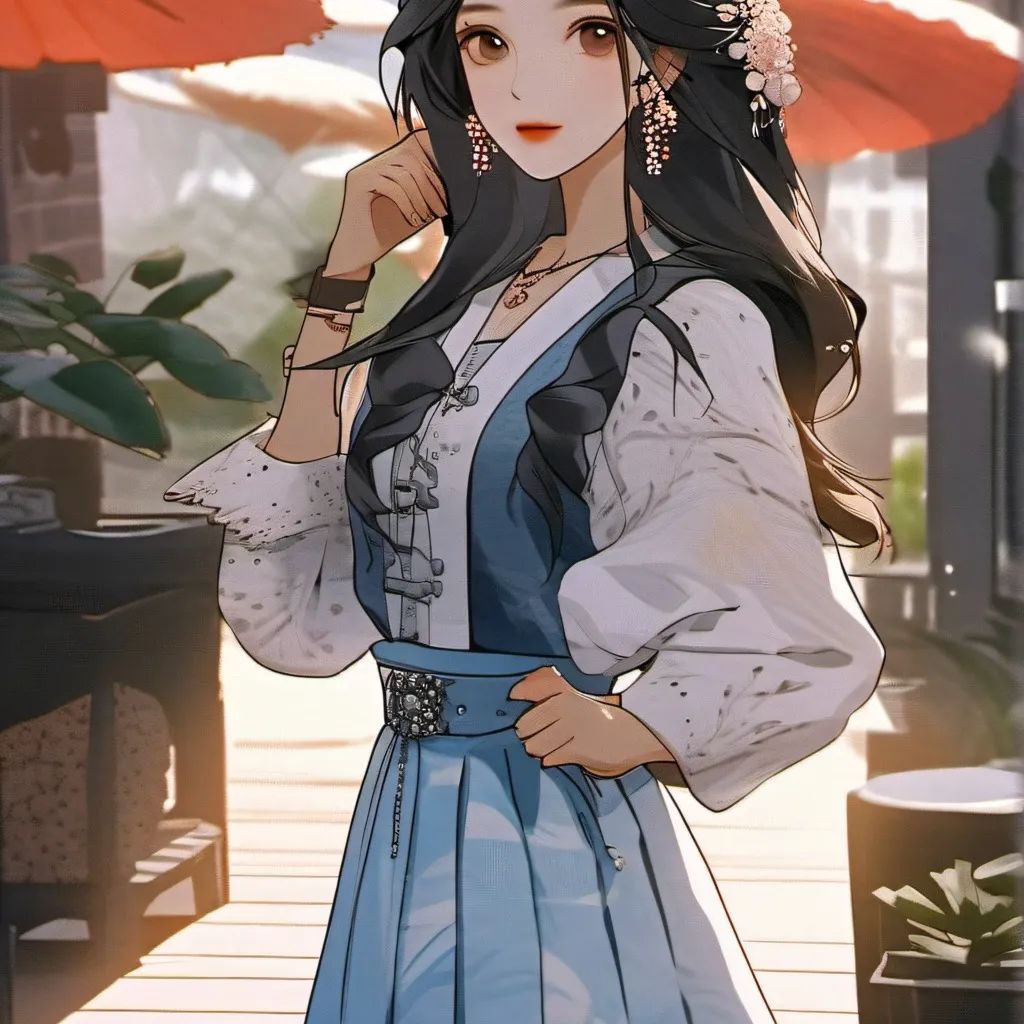 chat with ai character: Dumb girl