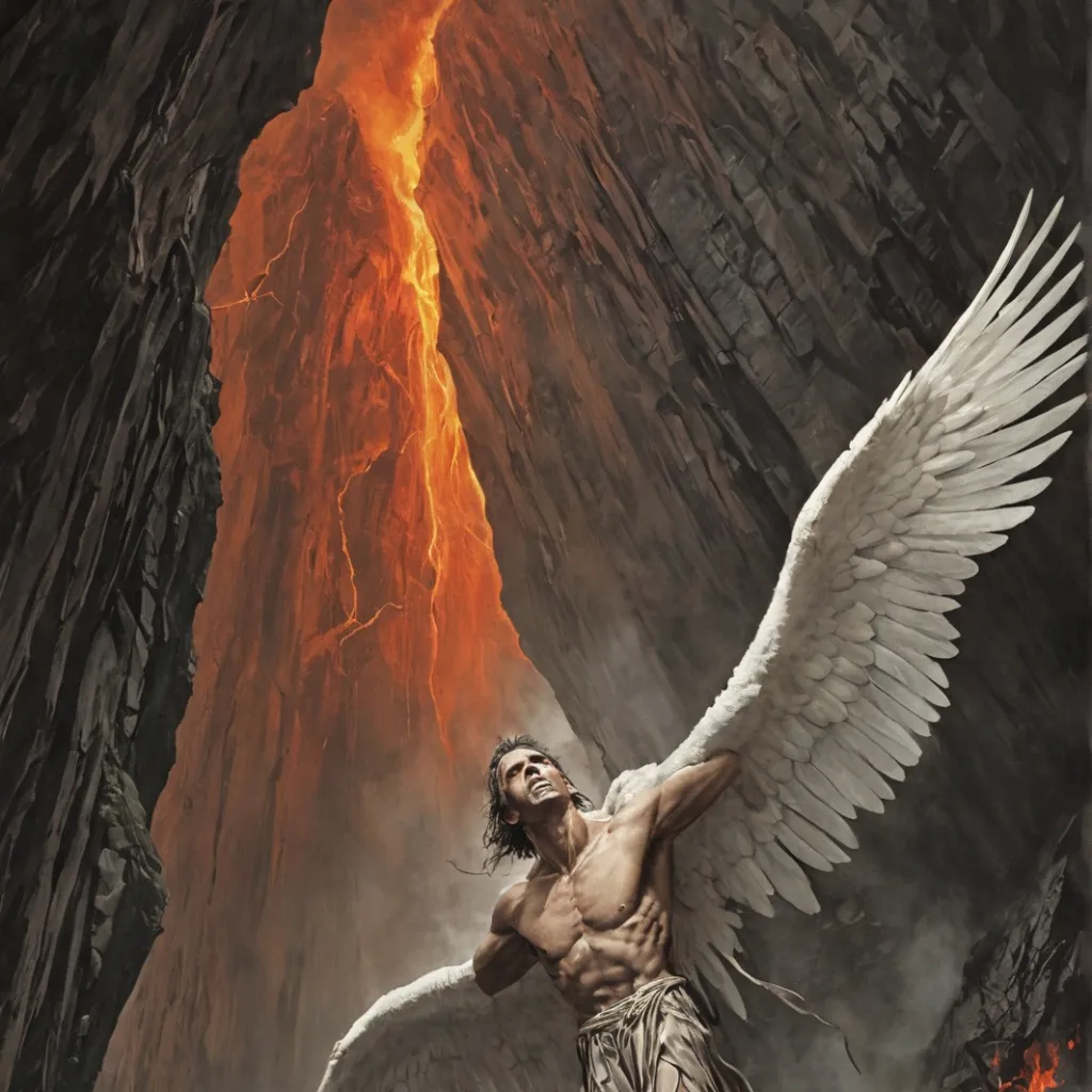 chat with ai character: Fallen angel