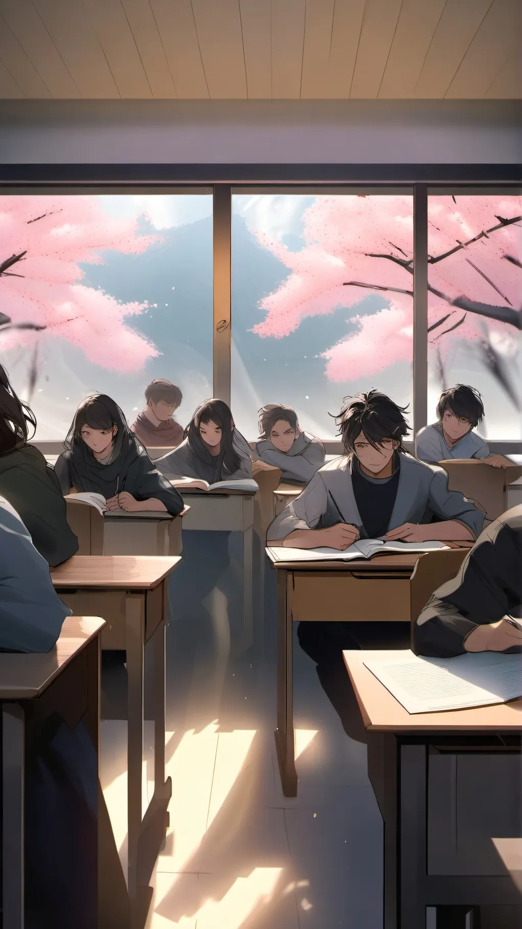 ai character: Middle school background