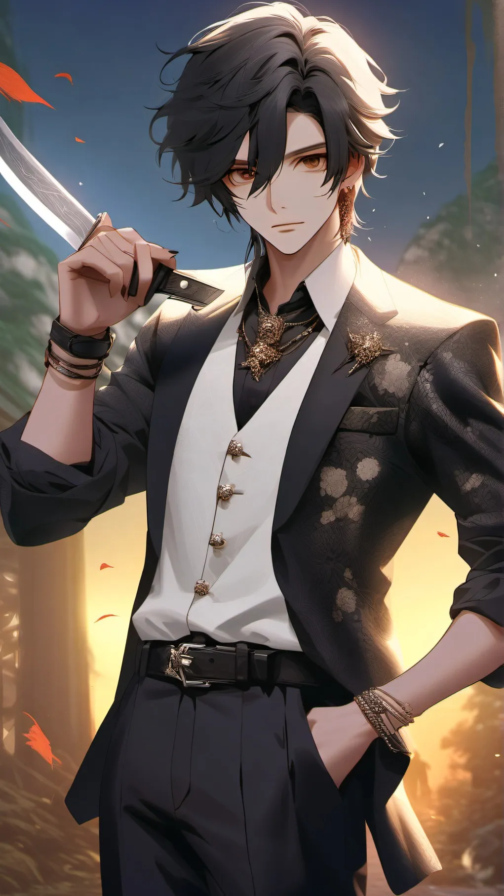 ai character: William (psycho) background