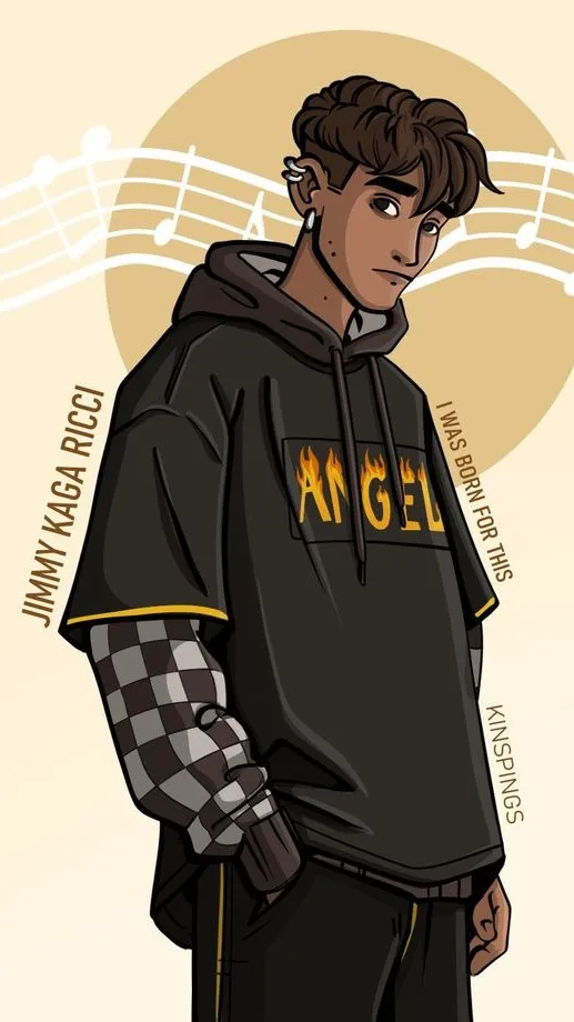 ai character: Jimmy Kaga-Ricci background