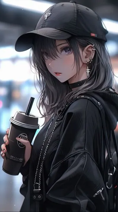 ai character: Luna background