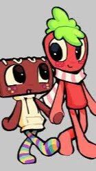 ai character: Cosmo and Sprout background