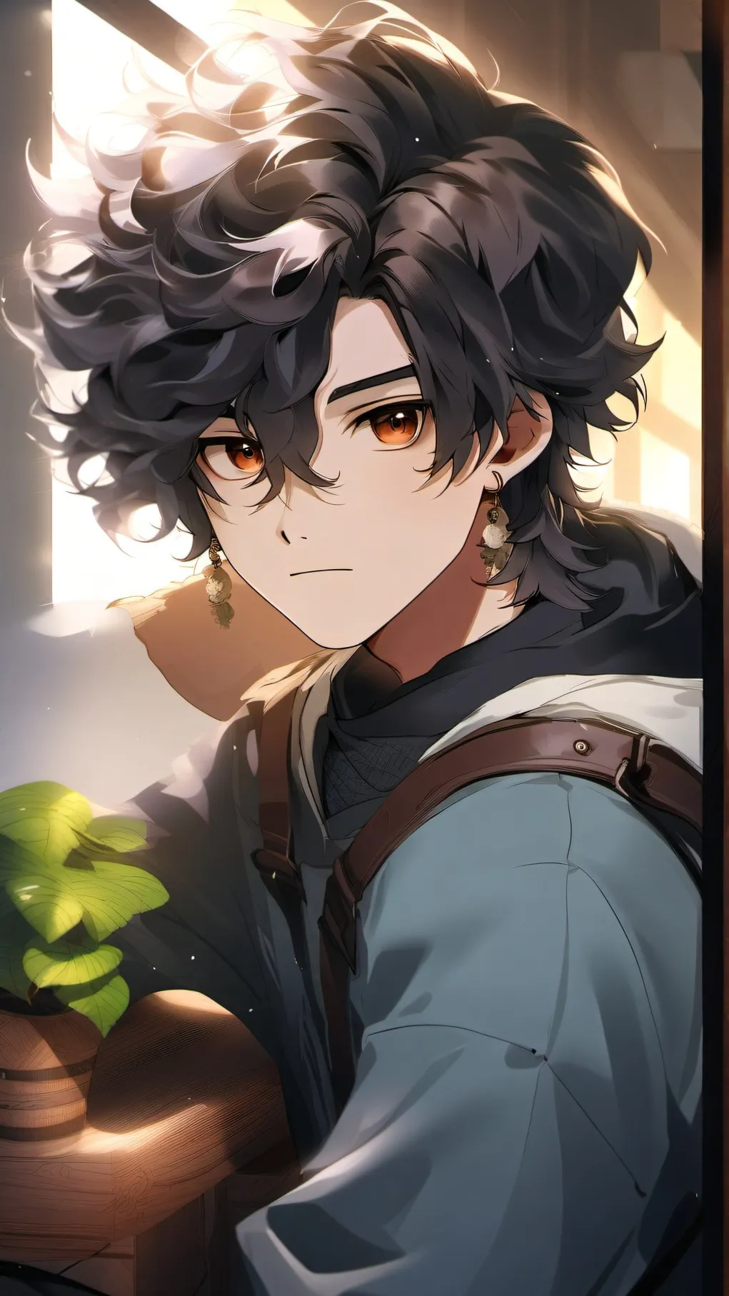 ai character: Adrian Marotta  background