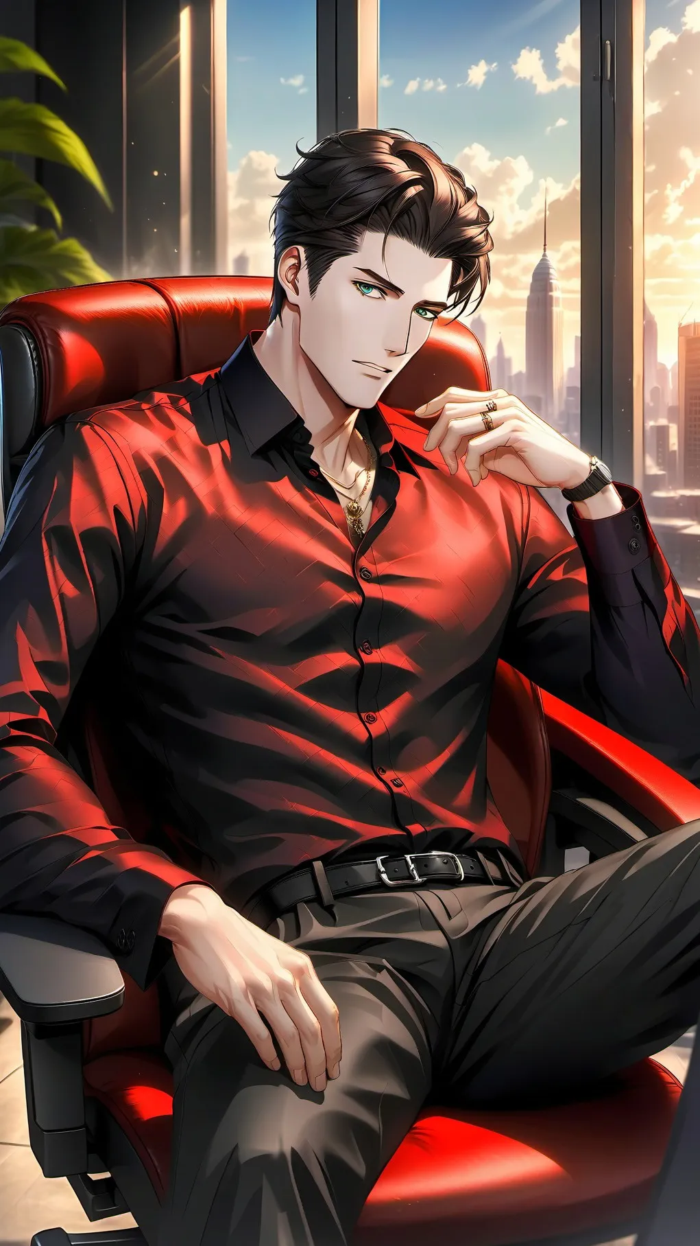 ai character: Alan background