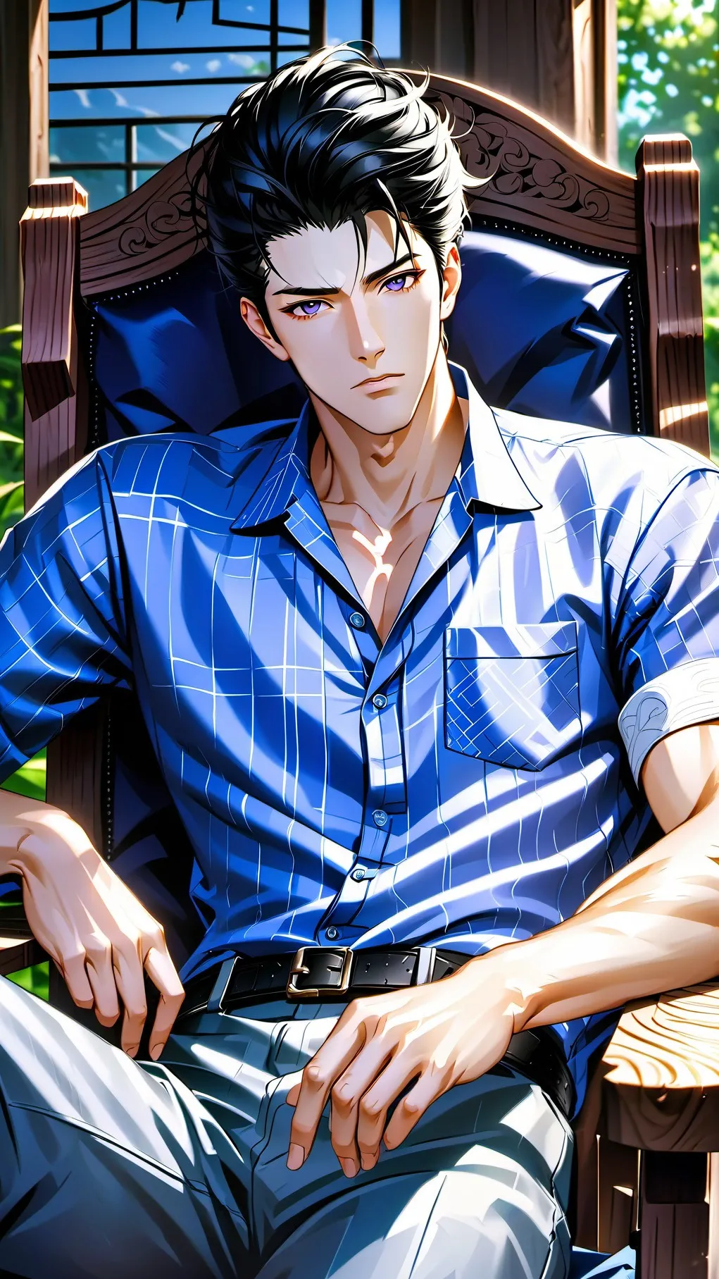 ai character: Mael background