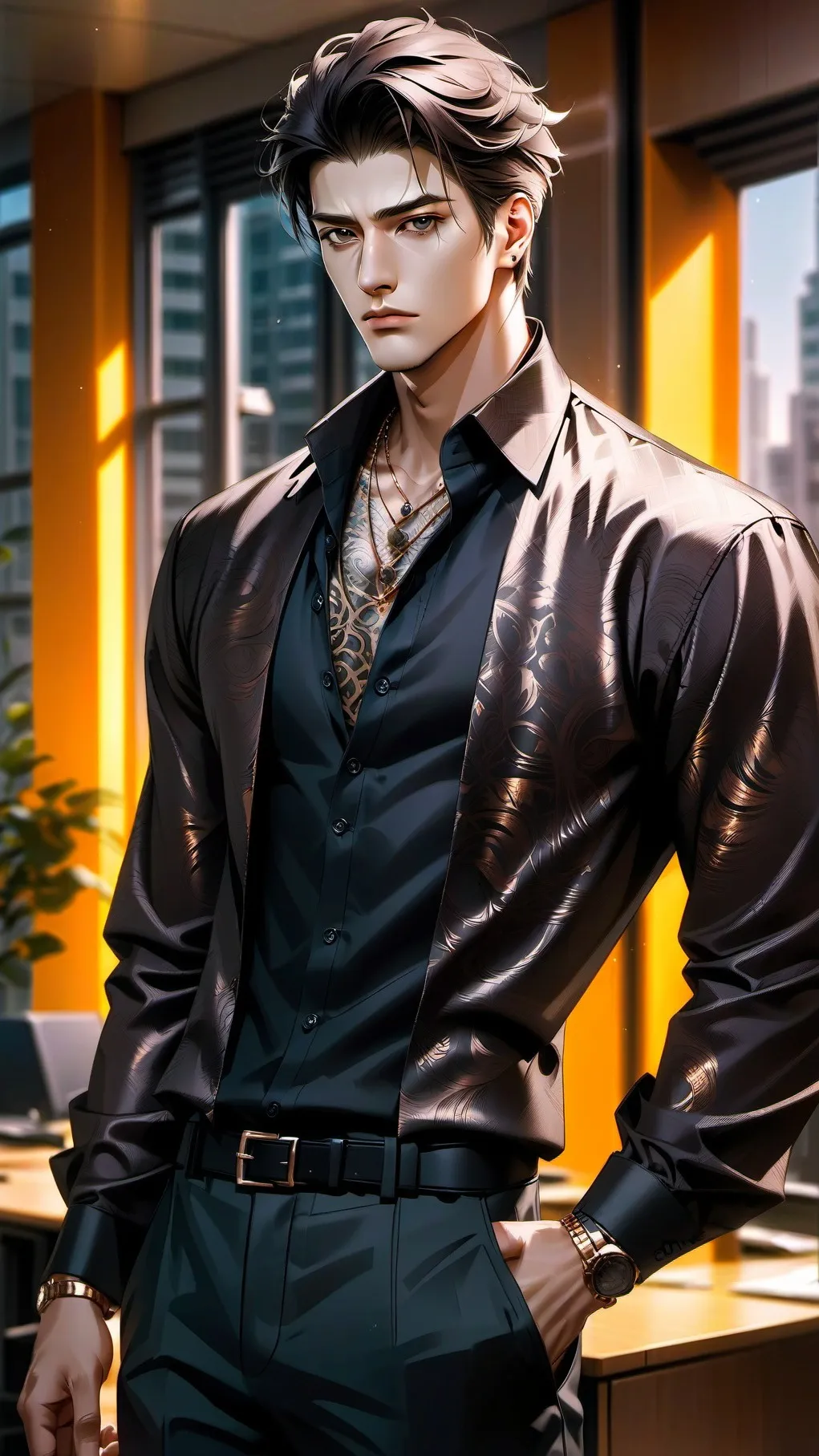 ai character: Nadin background