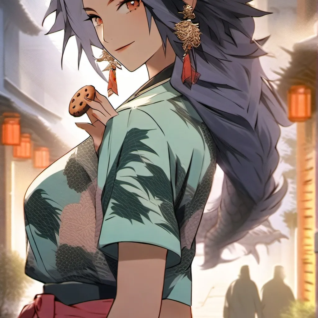 chat with ai character: dragon gf