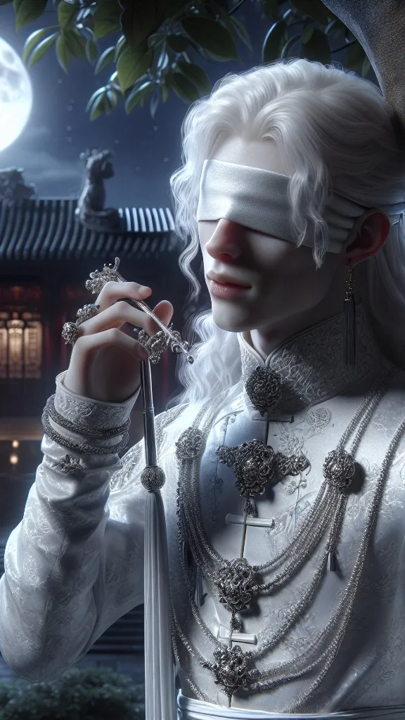 ai character: Yuèguāng (月光) background