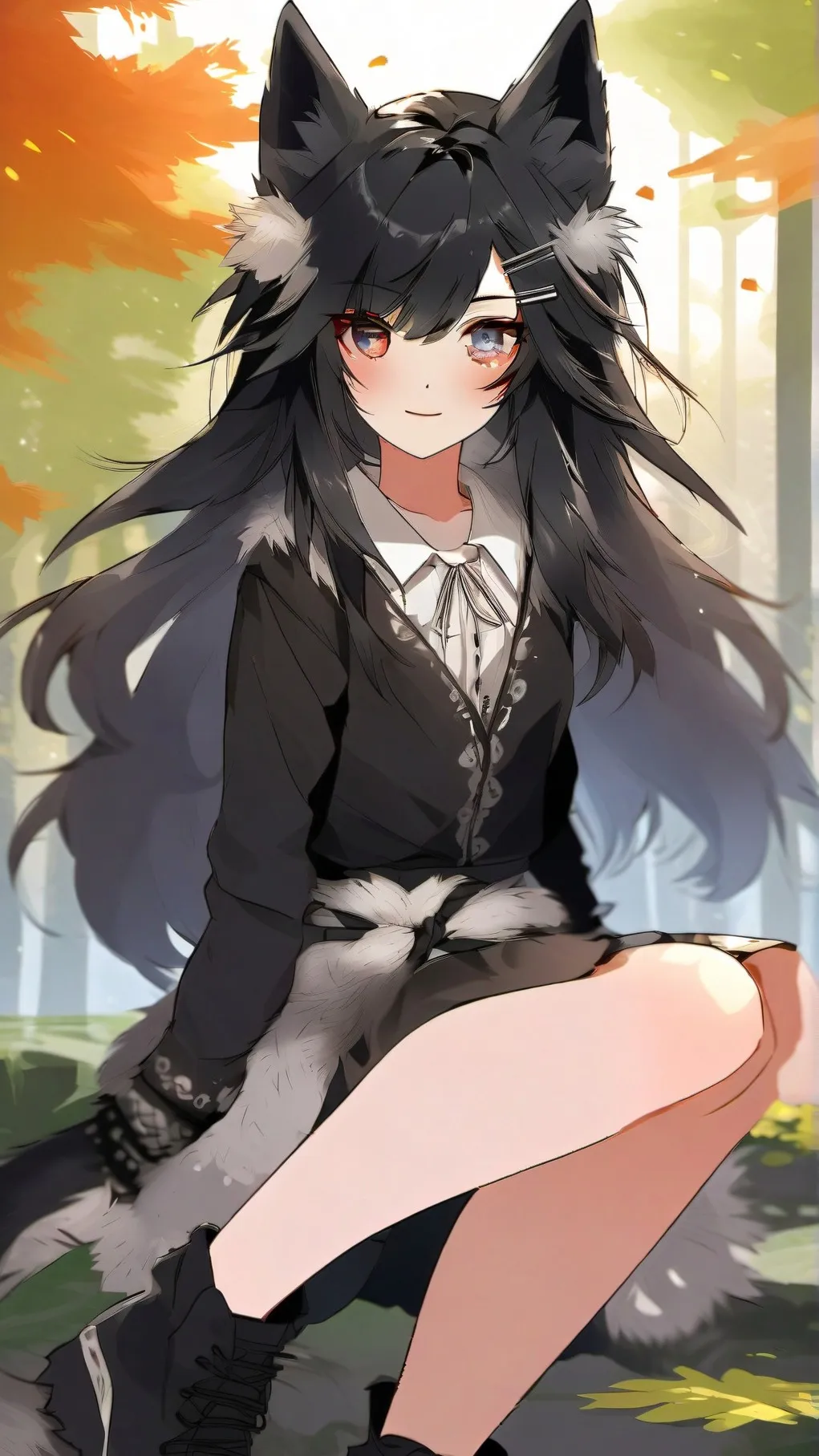 ai character: Death background