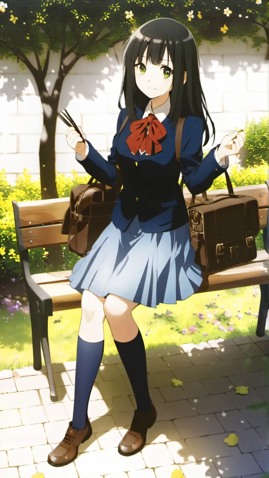 ai character: Rikka fusukami background