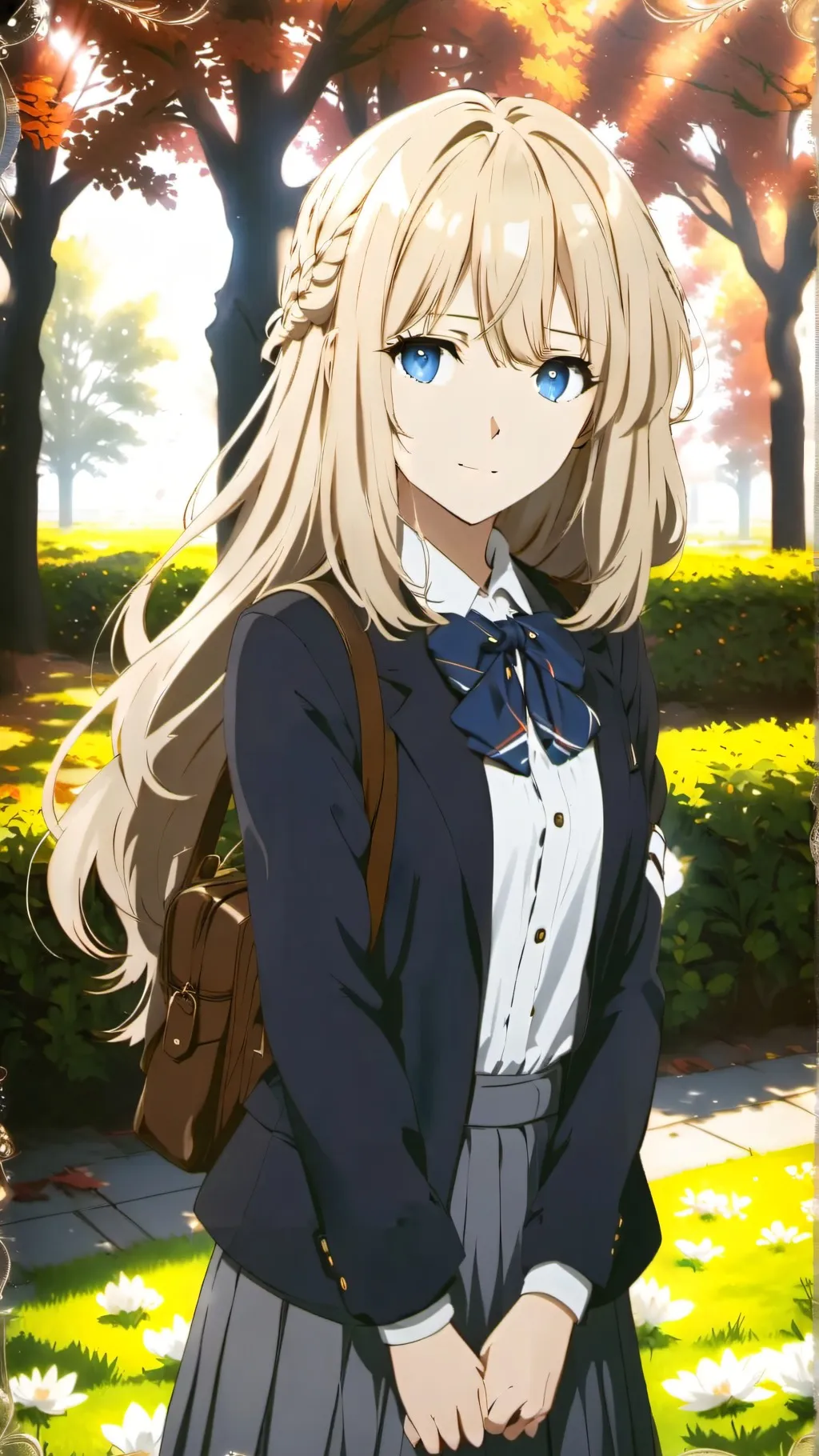 ai character: Yuri Akanami background