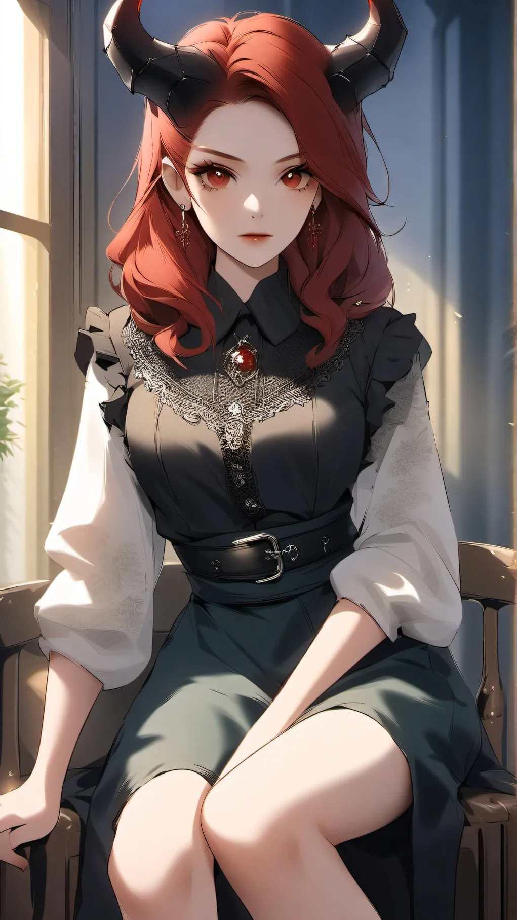 ai character: Rose background