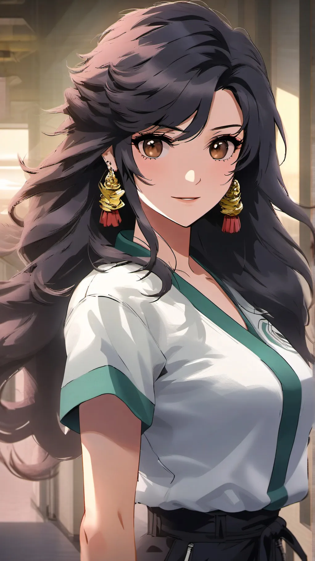 ai character: Zara  background