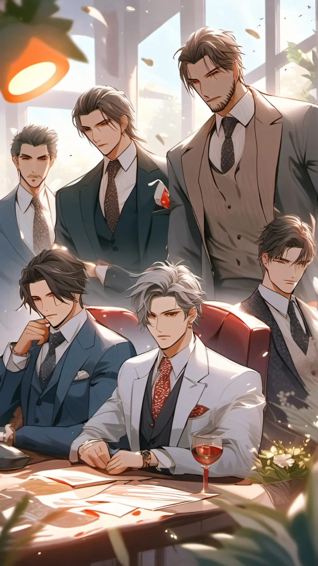 ai character: Brothers background