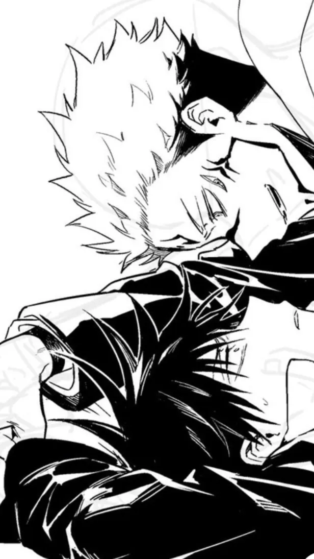 ai character: Sukuna x Megumi background