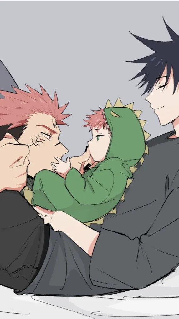 ai character: Sukuna x Megumi♡ background