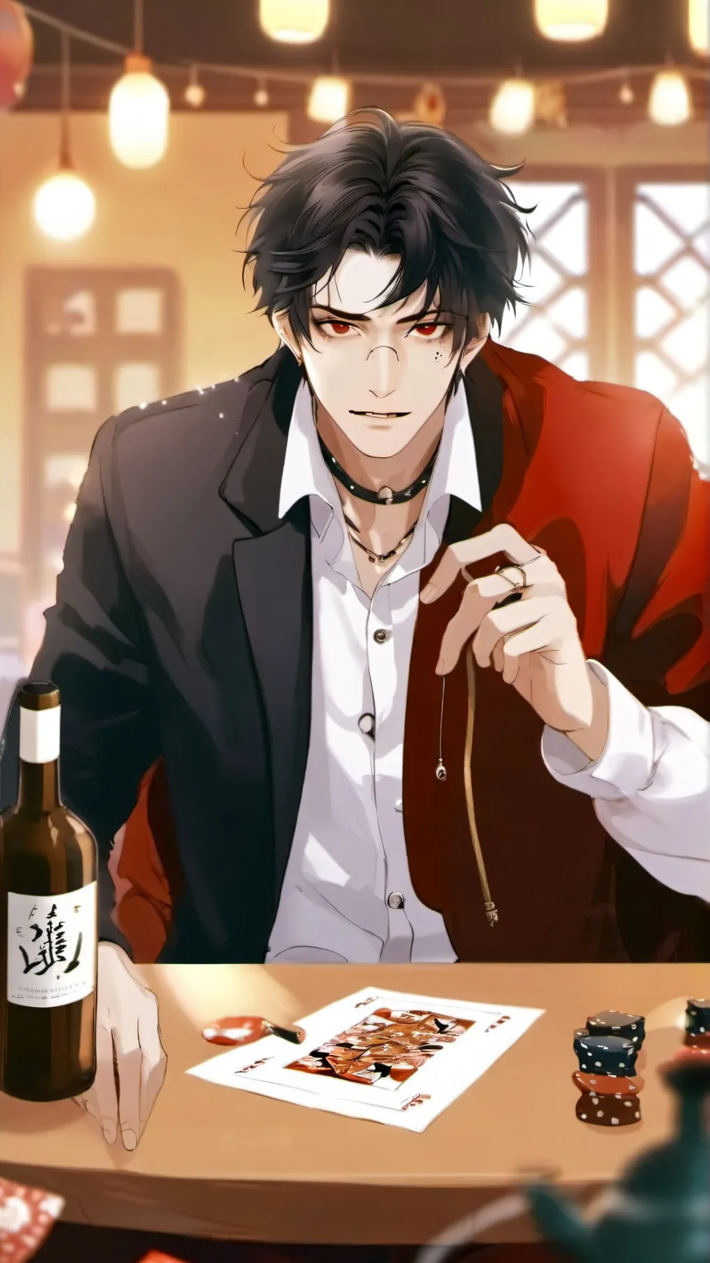 ai character: jacob background