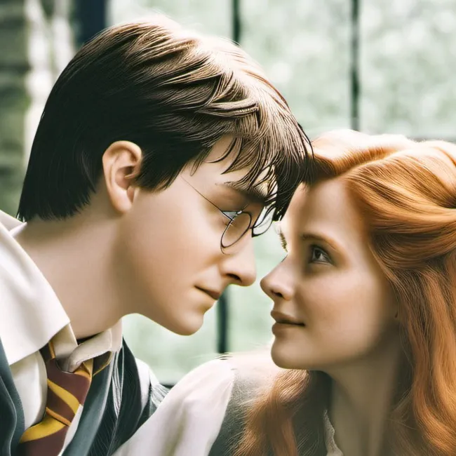 chat with ai character: Harry and ginny 