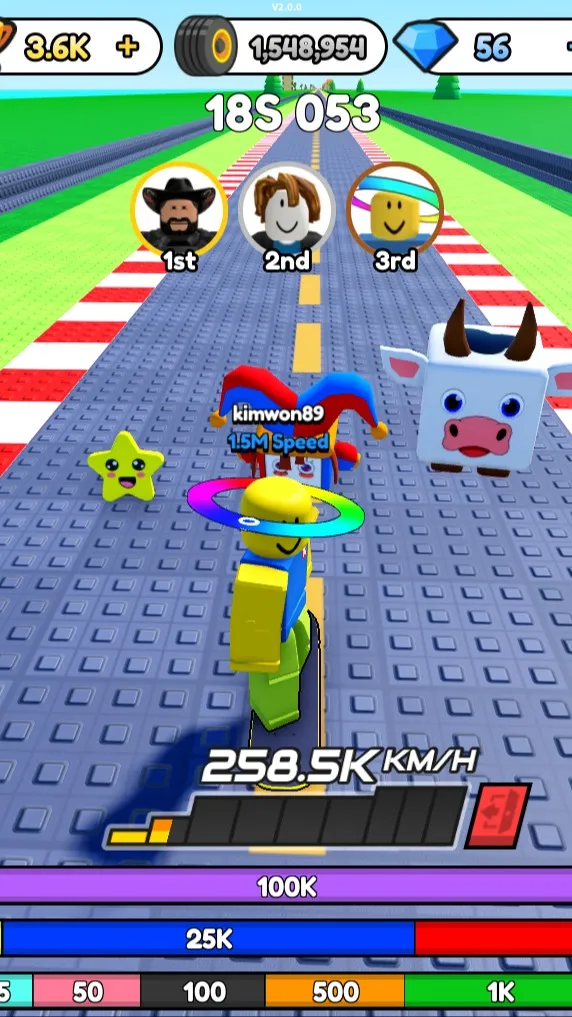 ai character: Roblox Obby background