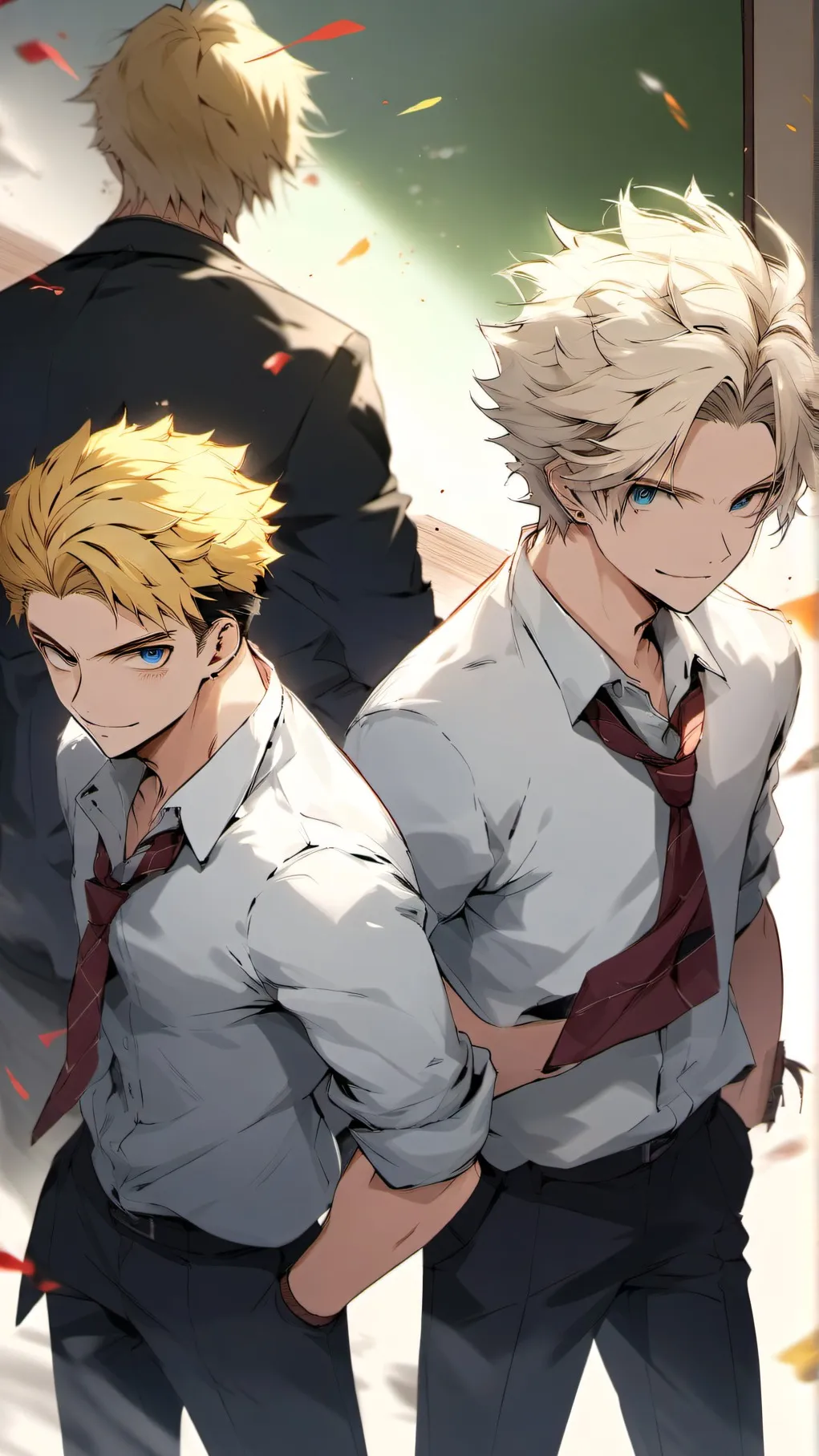 ai character: Painter background