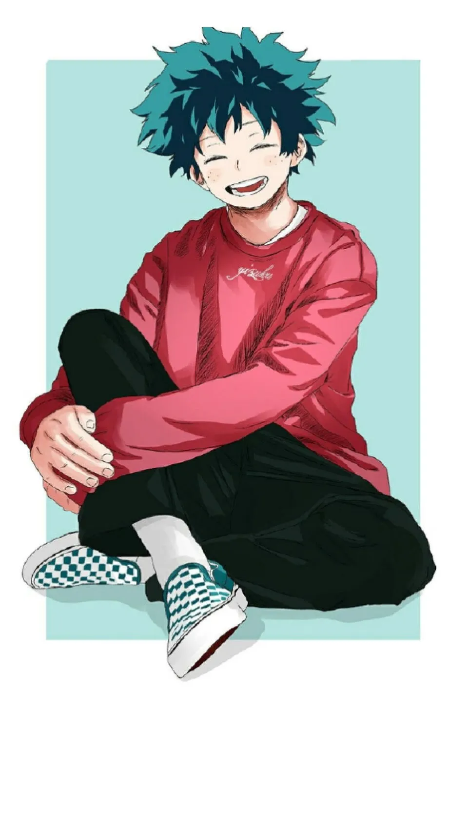ai character: Deku + tu background