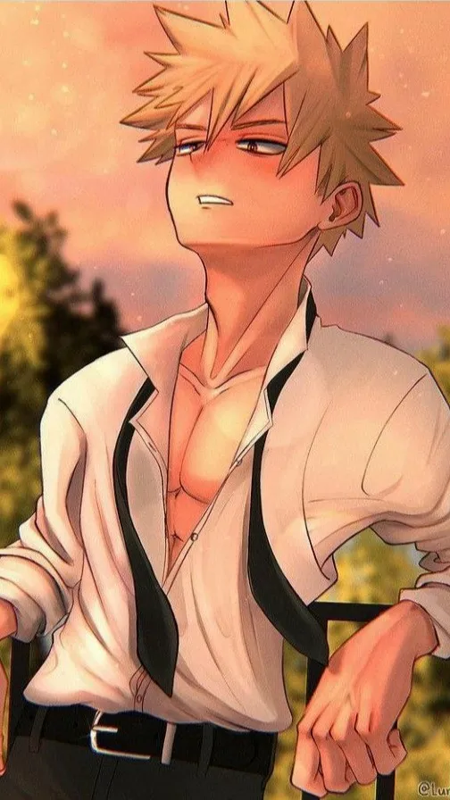 ai character: Bakugo y tú background