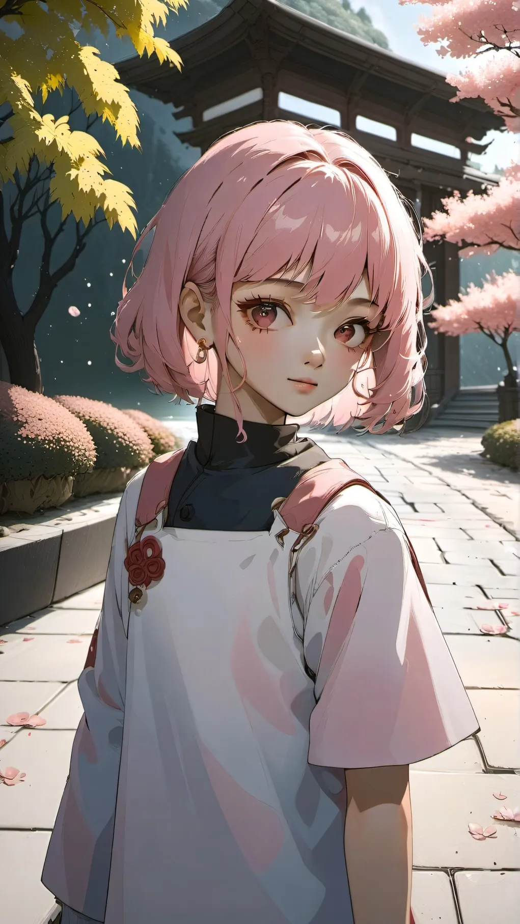 ai character: Sakura Haruno background