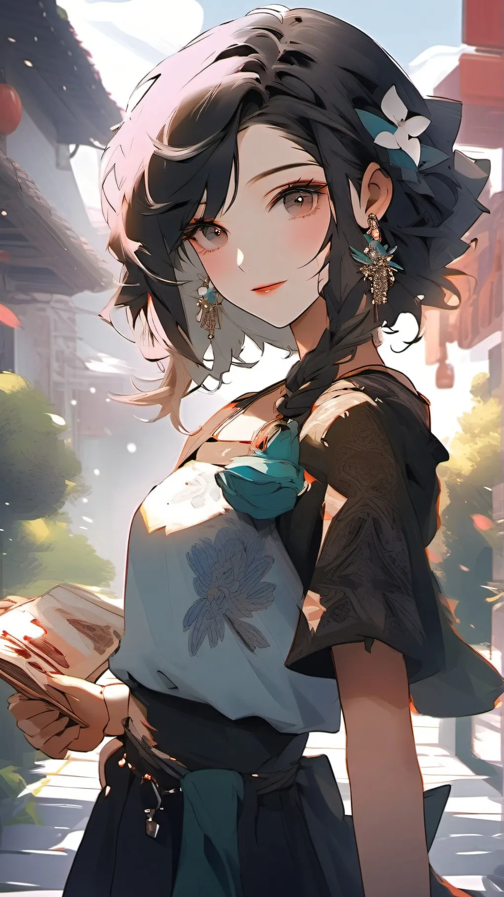 ai character: Nora (bestie) background