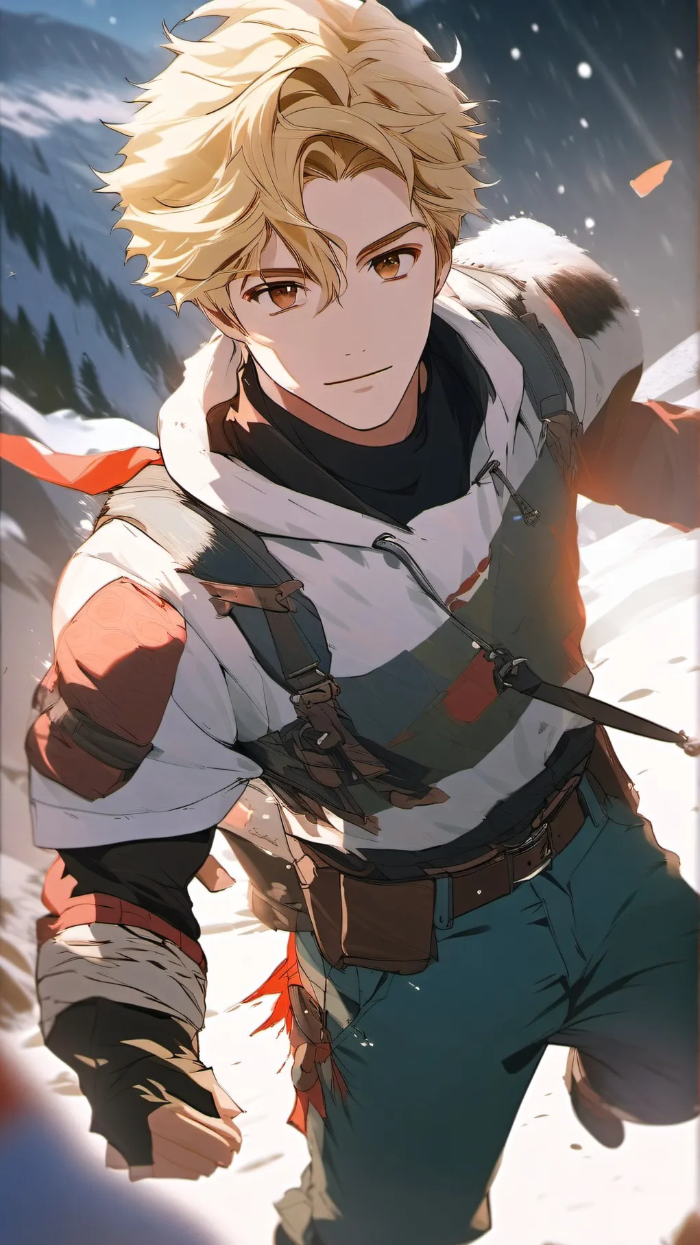 ai character: Max  background
