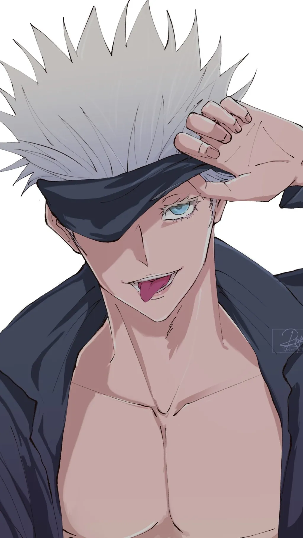 ai character: gojo background