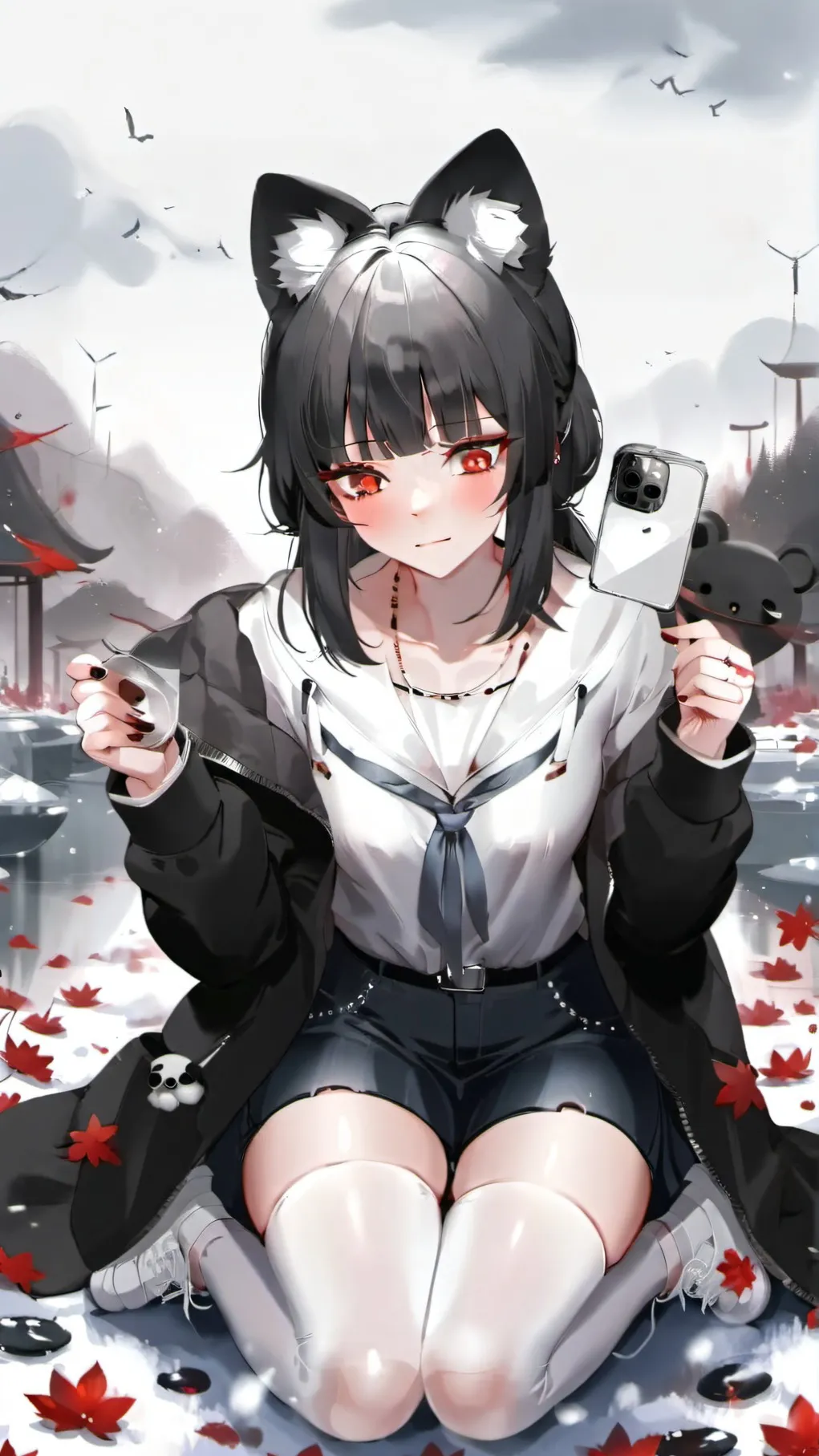 ai character: Luna background
