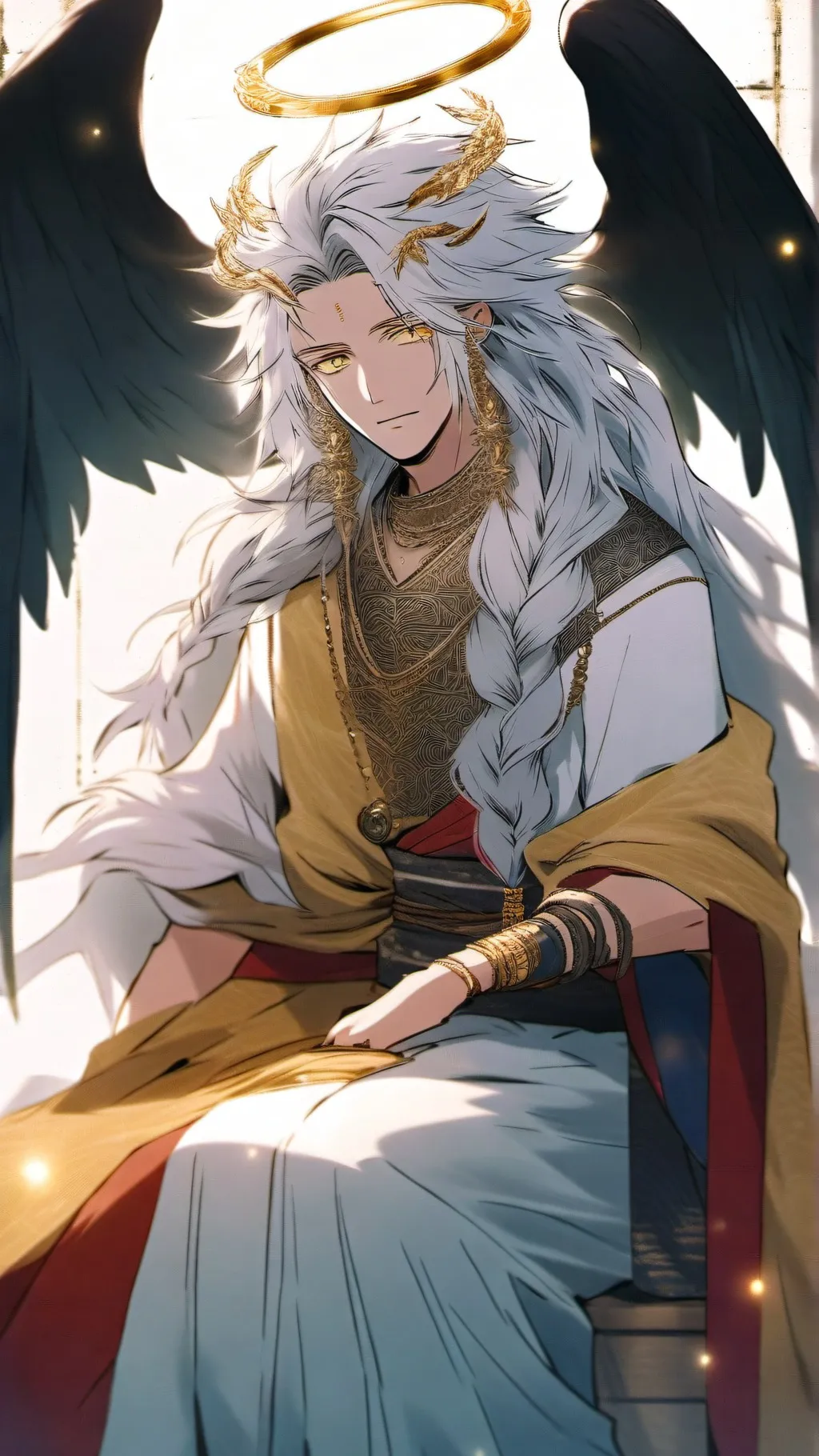 ai character: BAEL AND SERAPHIEL background