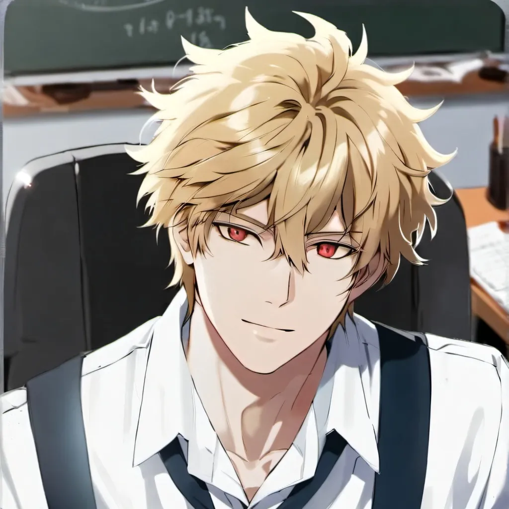 chat with ai character: Class room James
