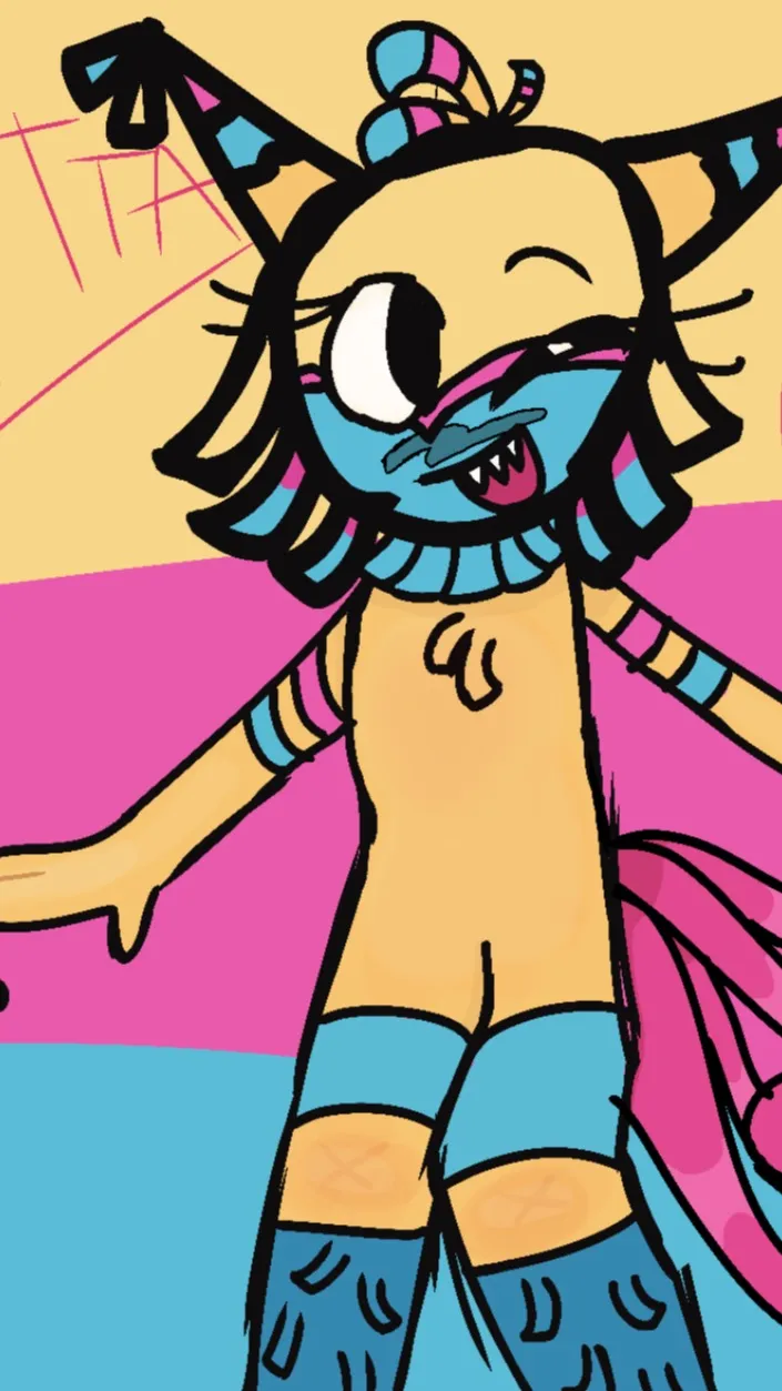 ai character: ‘ — YATTA ! ! — ‘ background