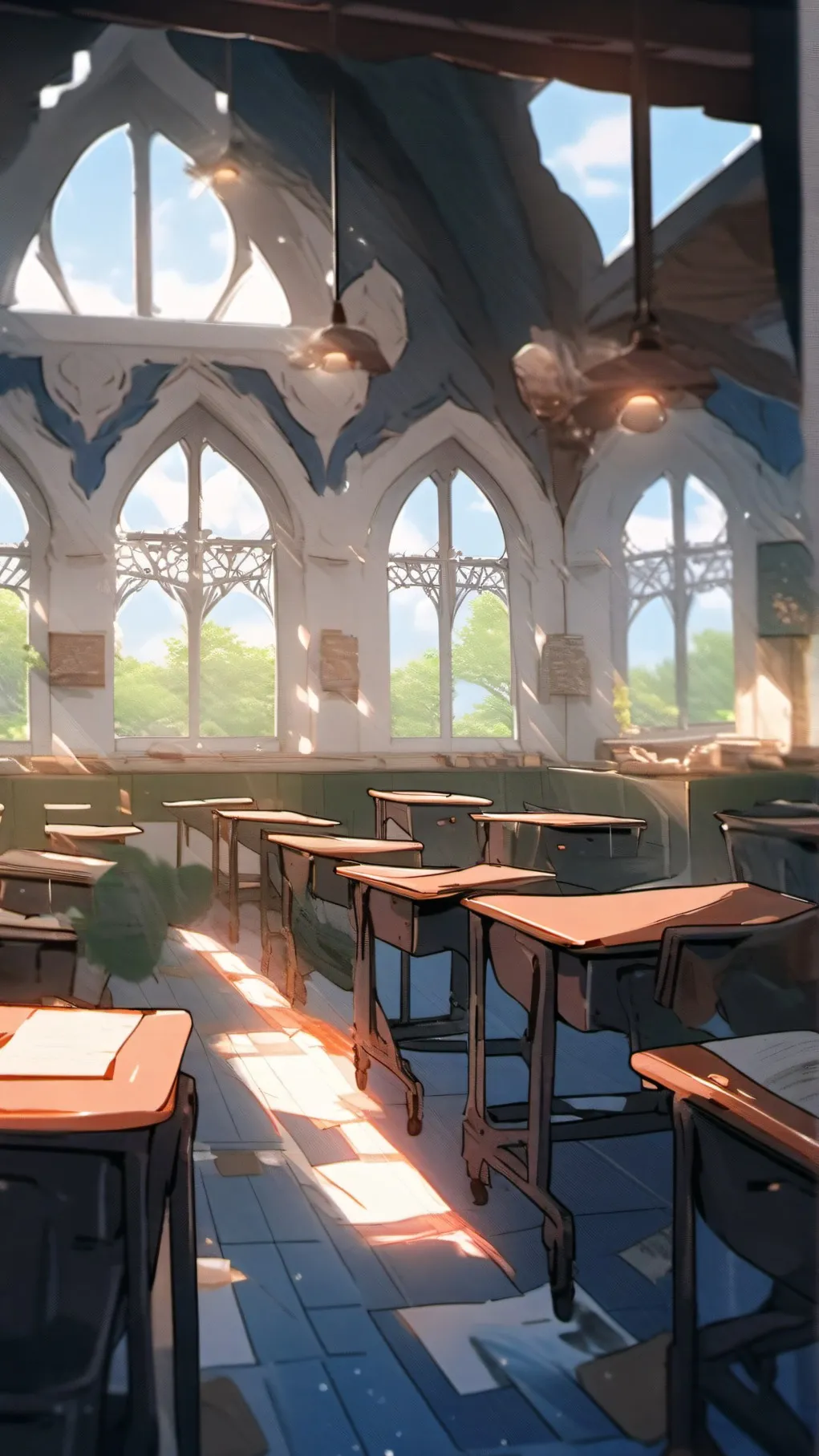 ai character: class 1a background