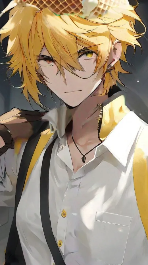 ai character: pure vanilla cooki background