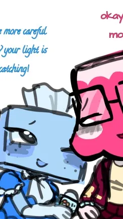 ai character: Brightney x Tisha background
