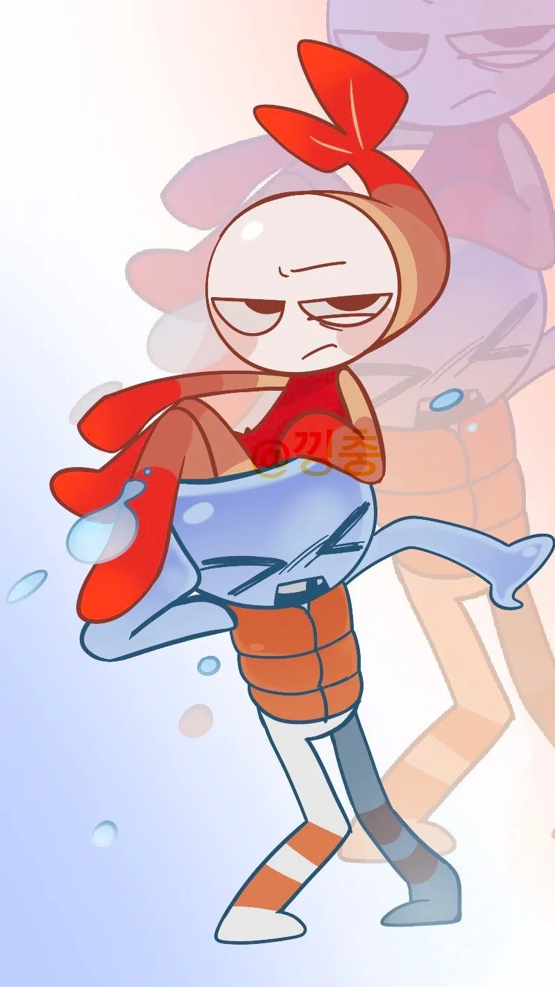 ai character: 🎣 Ragebait 🦐 background