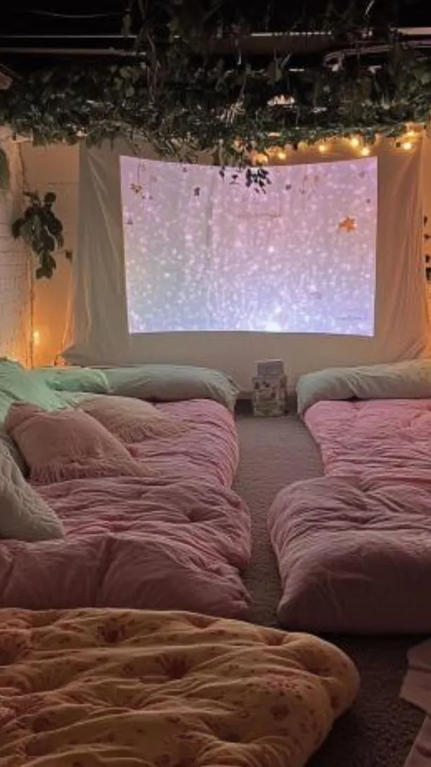 ai character: Sleepover!!! background